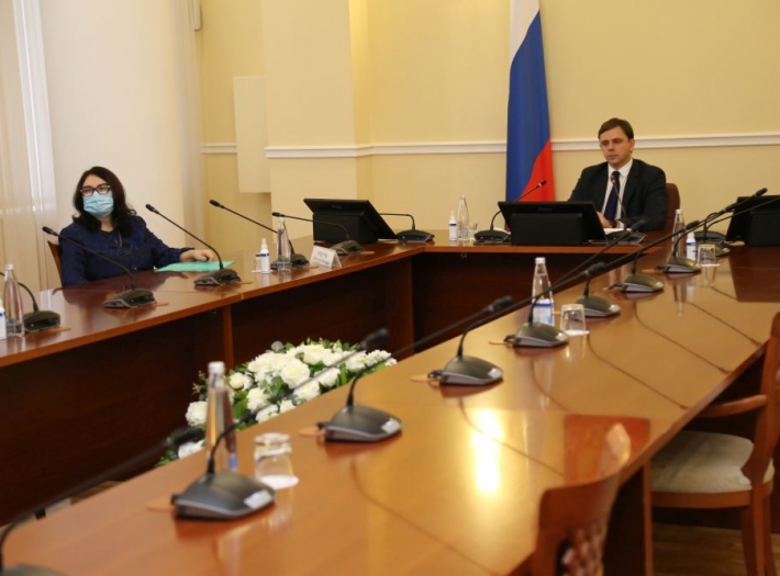 Встреча орловских победителей и призёров Всероссийского конкурса для школьников «Большая перемена» с губернатором Орловской области 